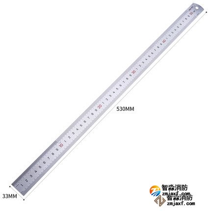 鋼直尺量程50cm；精度：1mm　