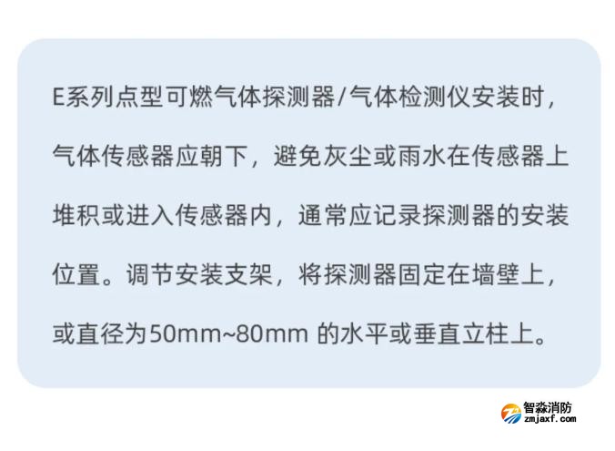 賦安工業(yè)及商業(yè)用途點(diǎn)型可燃?xì)怏w探測(cè)器安裝說(shuō)明